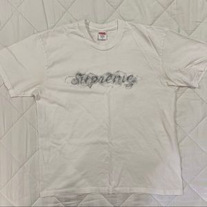 Supreme Smoke Tee White